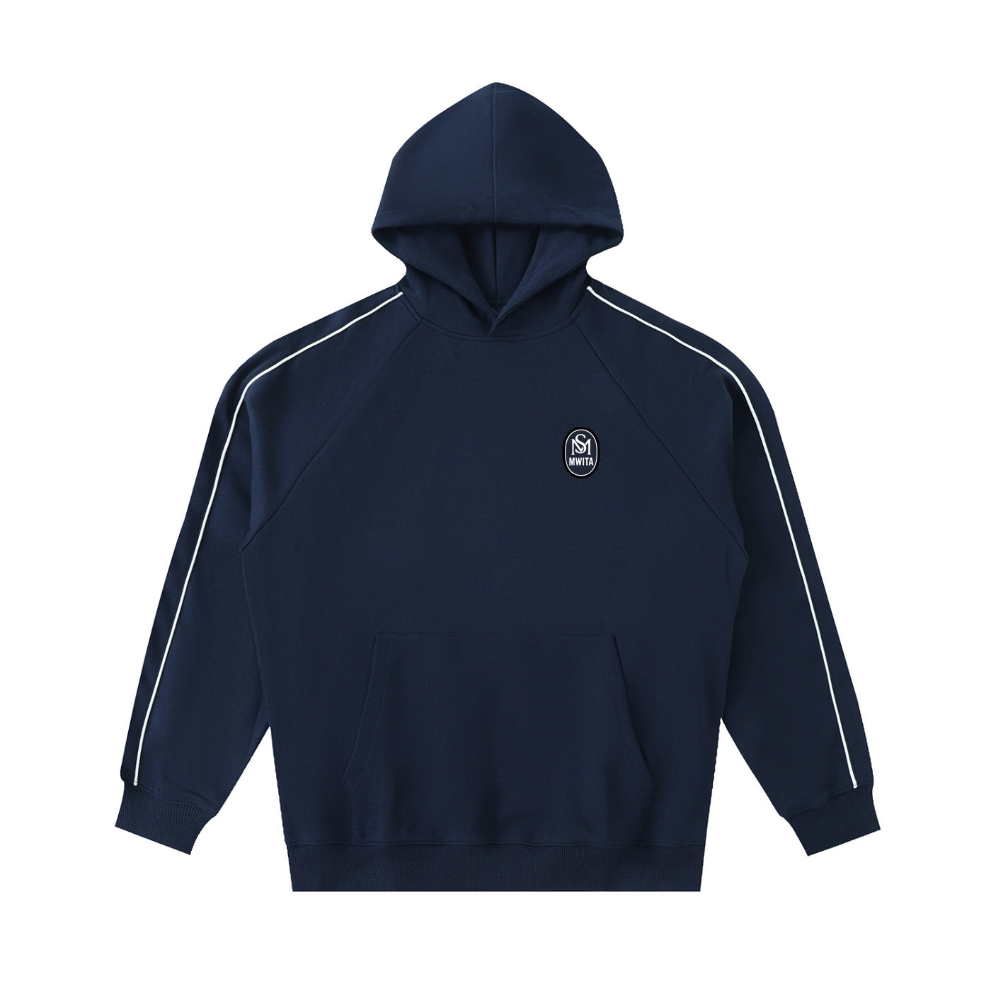 SM Insignia Parallel Hoodie navy front