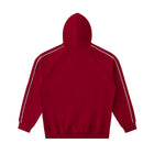 SM Insignia Parallel Hoodie carmine back
