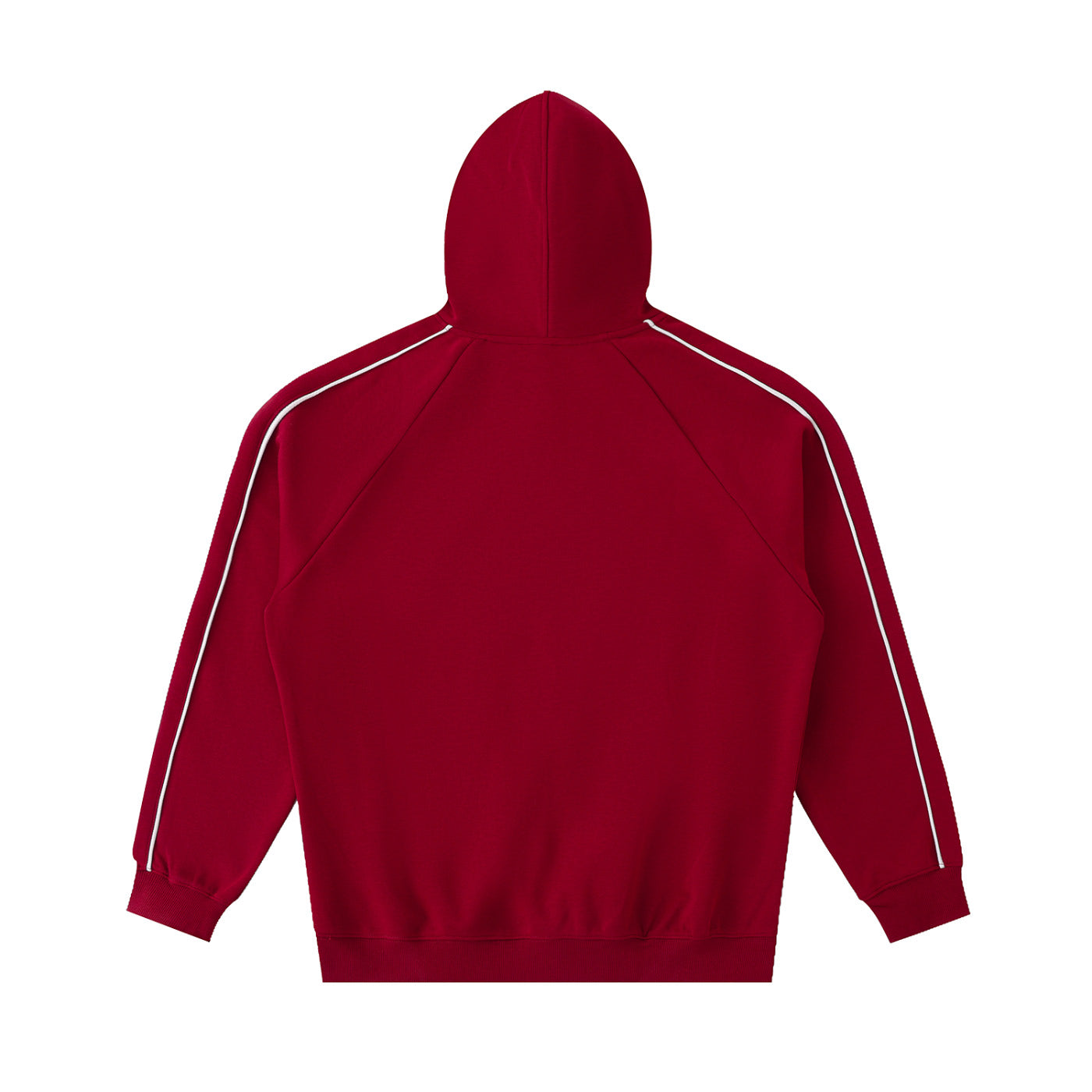 SM Insignia Parallel Hoodie carmine back