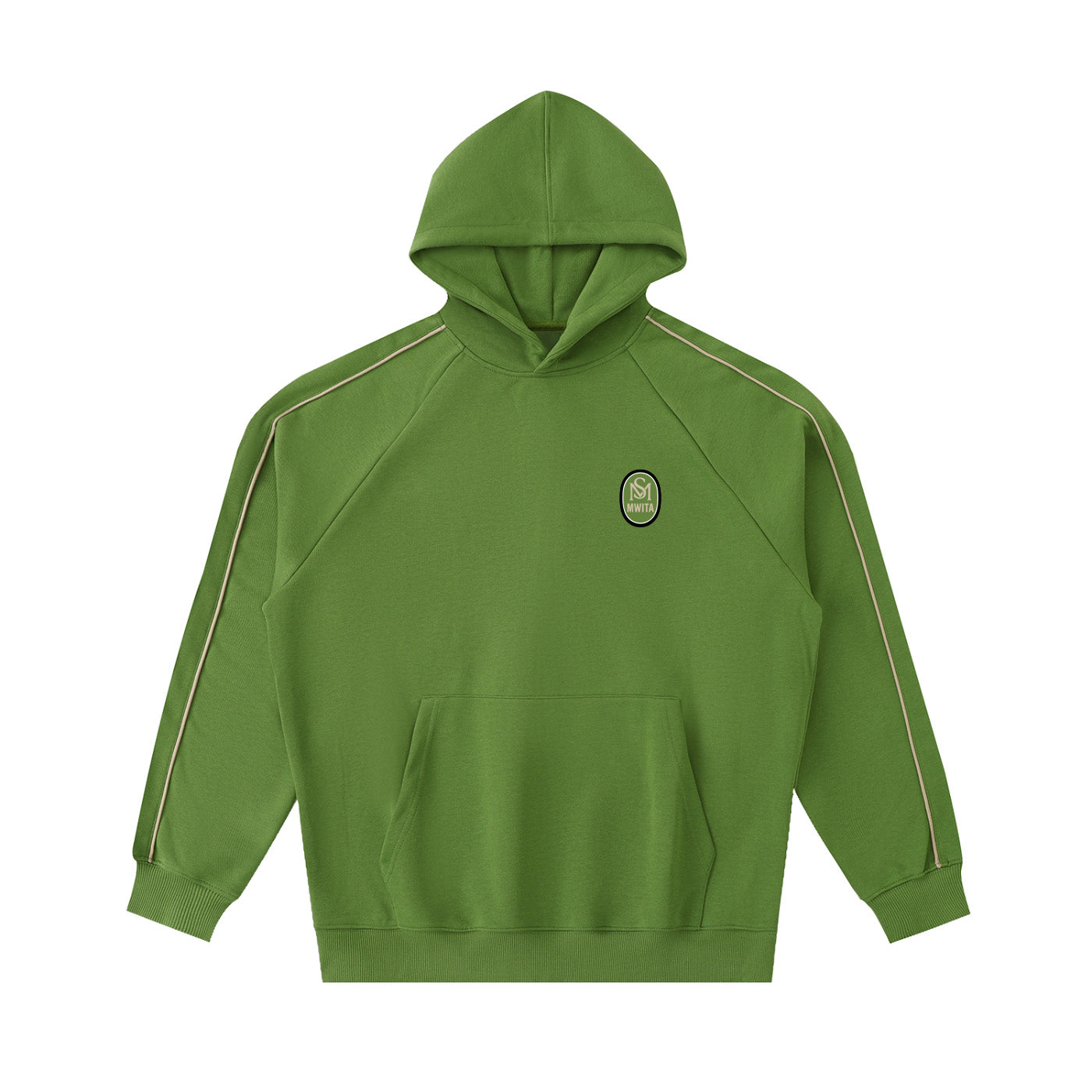 SM Insignia Parallel Hoodie green front
