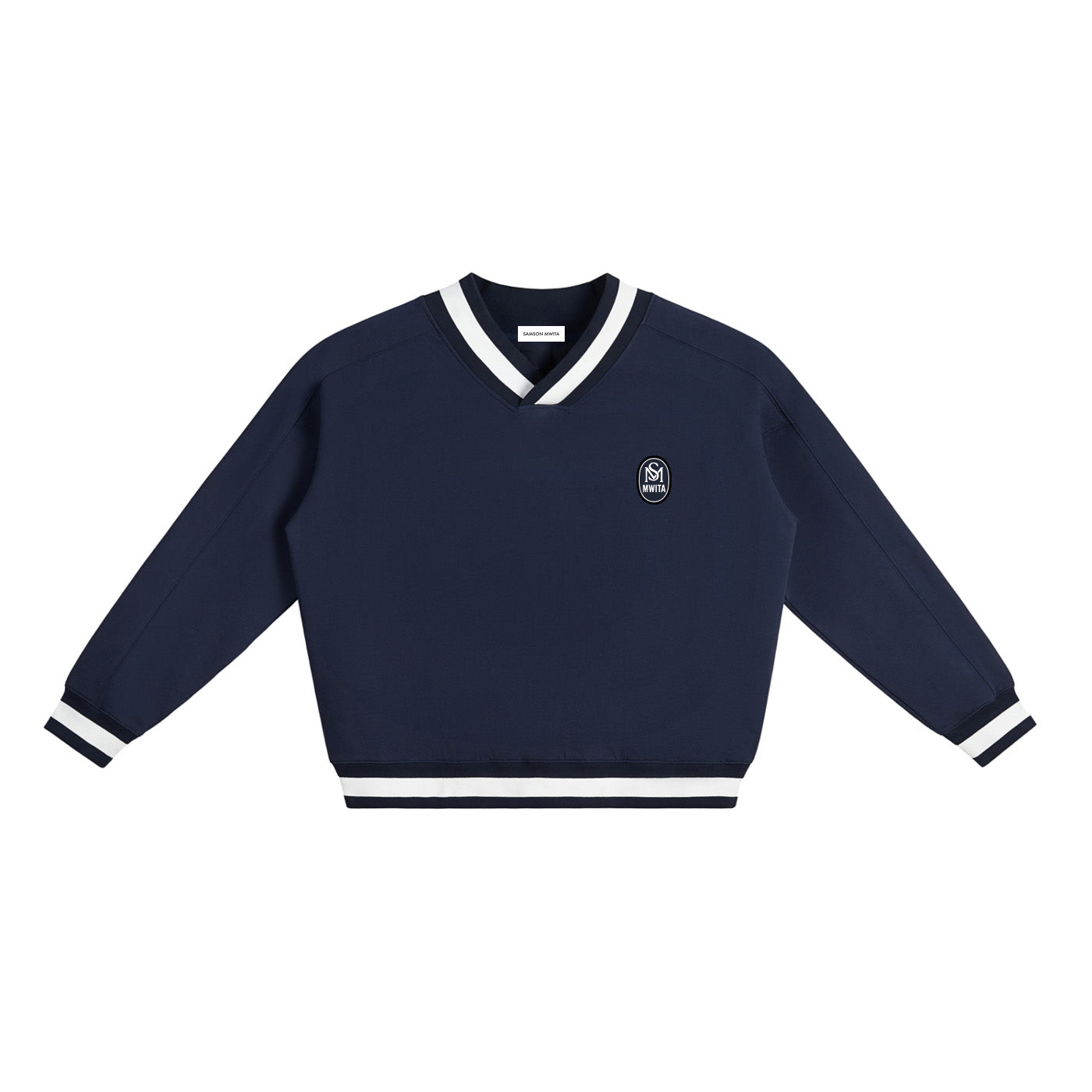SM Insignia Sweatshirt navy front