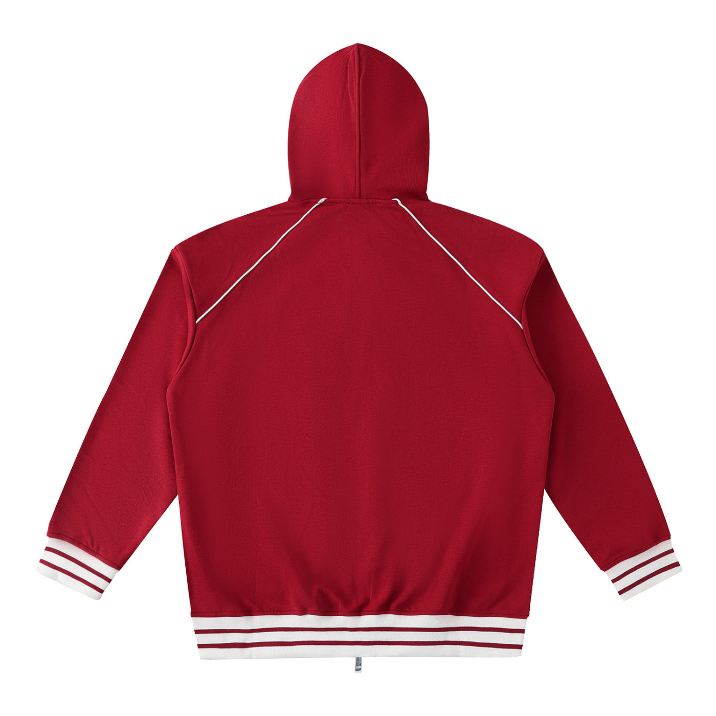 SM Insignia Hoodie carmine back