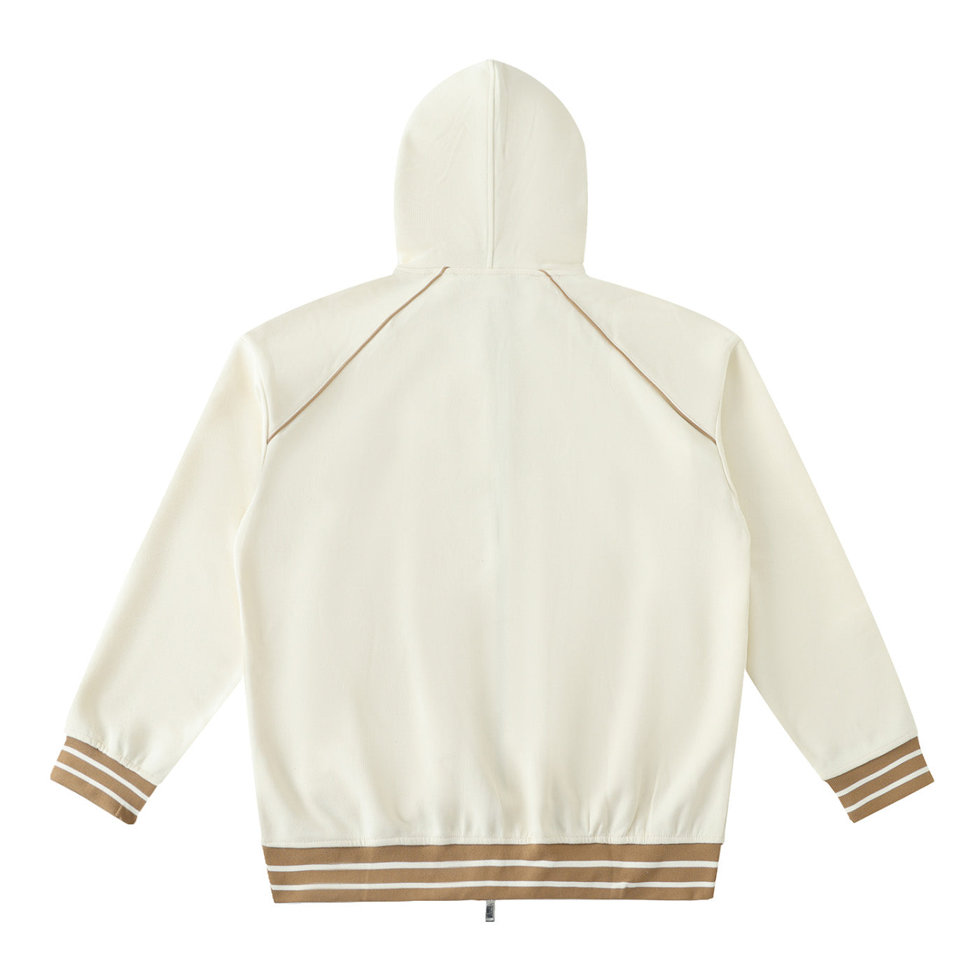 SM Insignia Hoodie beige back