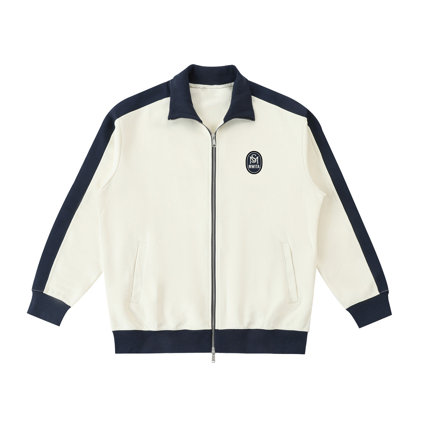 SM Insignia Jacket cream front