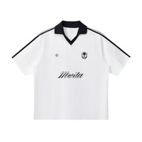 SM Legacy Jersey Polo T-shirt white front
