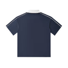SM Royal Emblem Polo T-shirt navy back