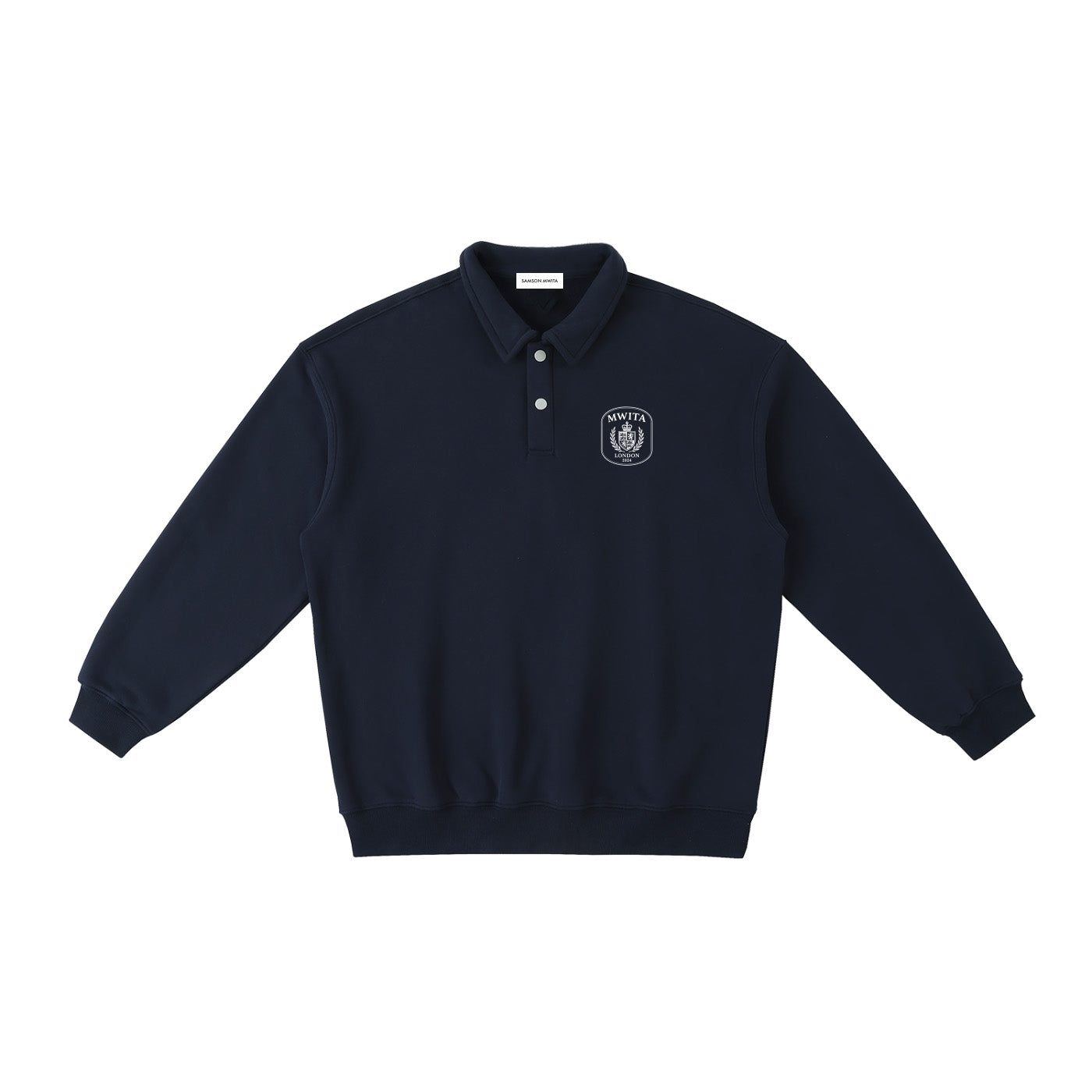 SM Royal Emblem Sweatshirt navy front