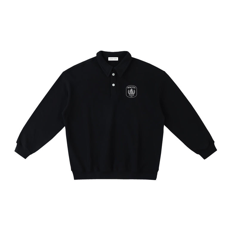 SM Royal Emblem Sweatshirt black front