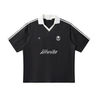 SM Legacy Jersey Polo T-shirt black front