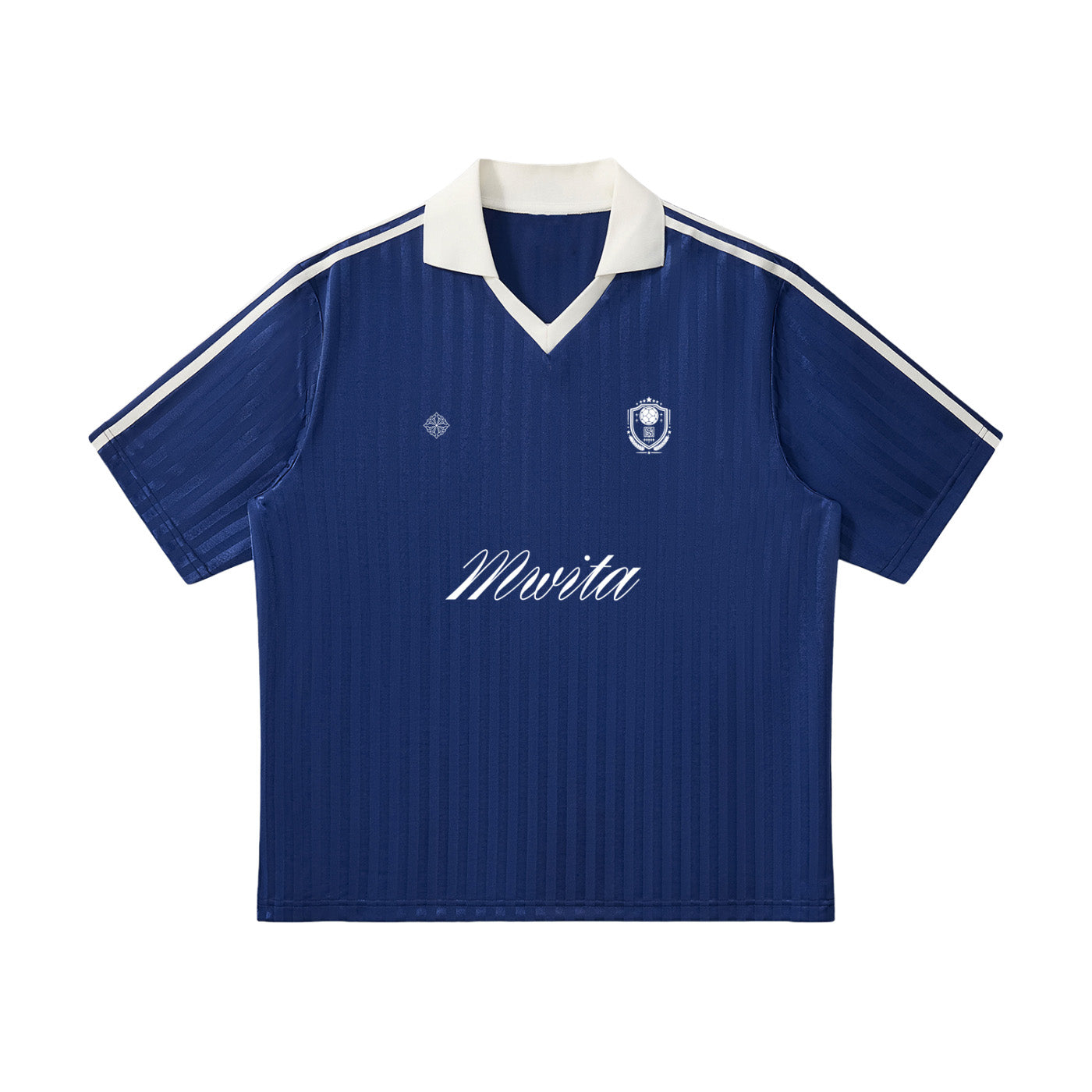 SM Legacy Jersey Polo T-shirt navy front