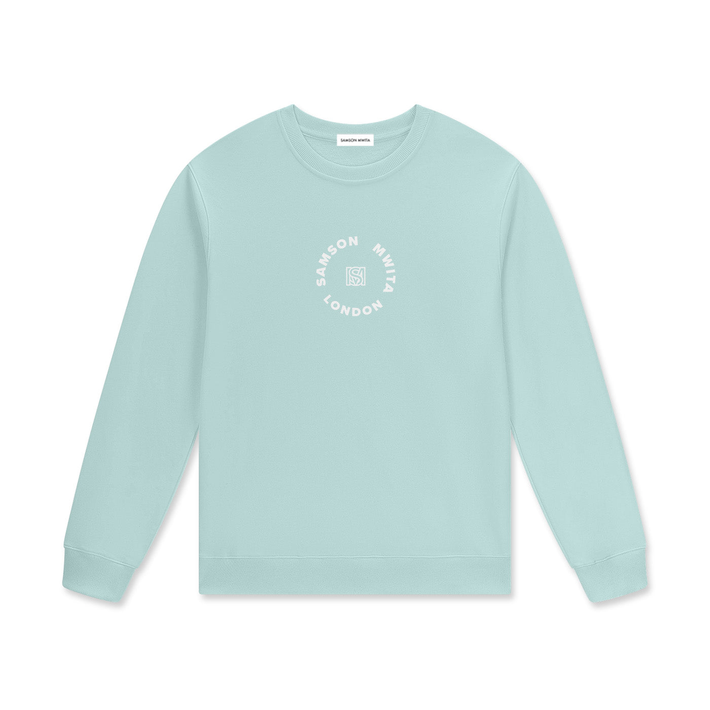 SM London Sweatshirt Ice Water front
