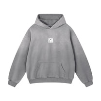 SM Monkey Wash Hoodie grey front