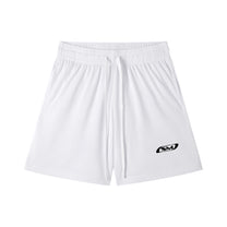 SM Motion Mesh Shorts white front
