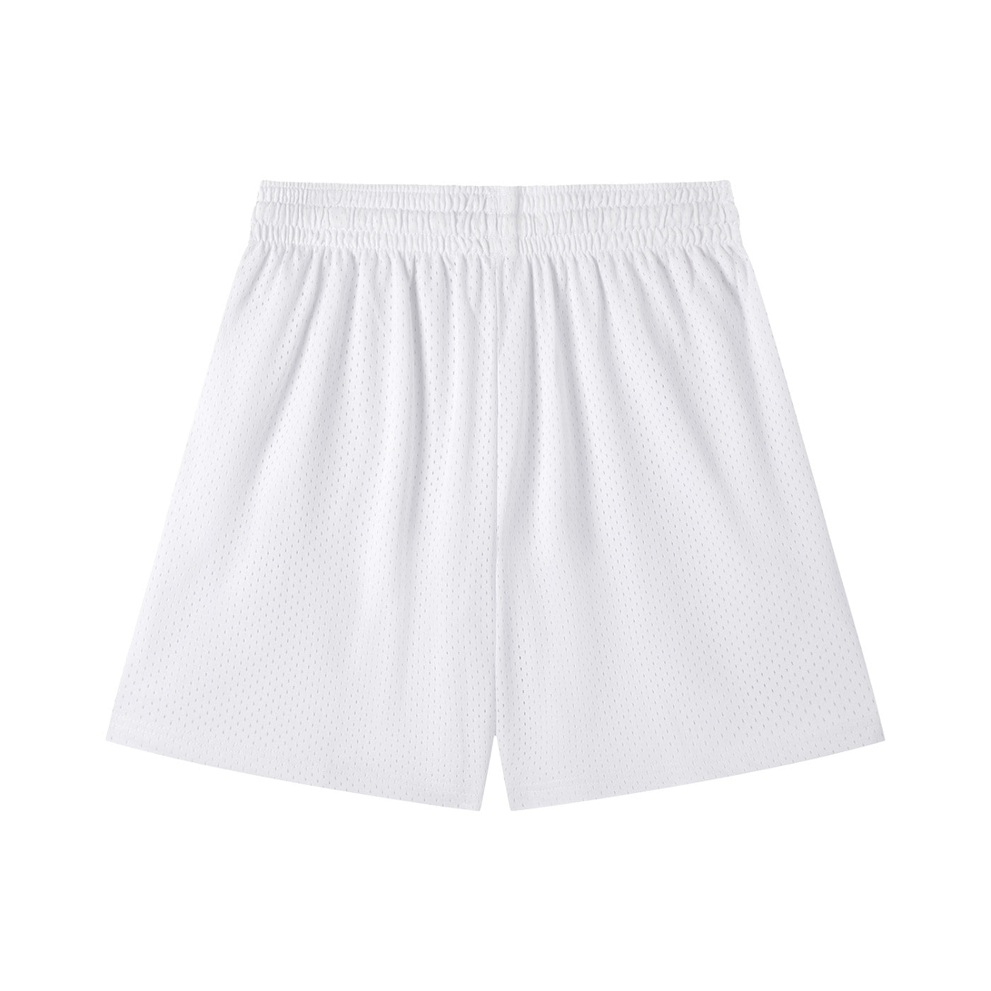 SM Motion Mesh Shorts white back