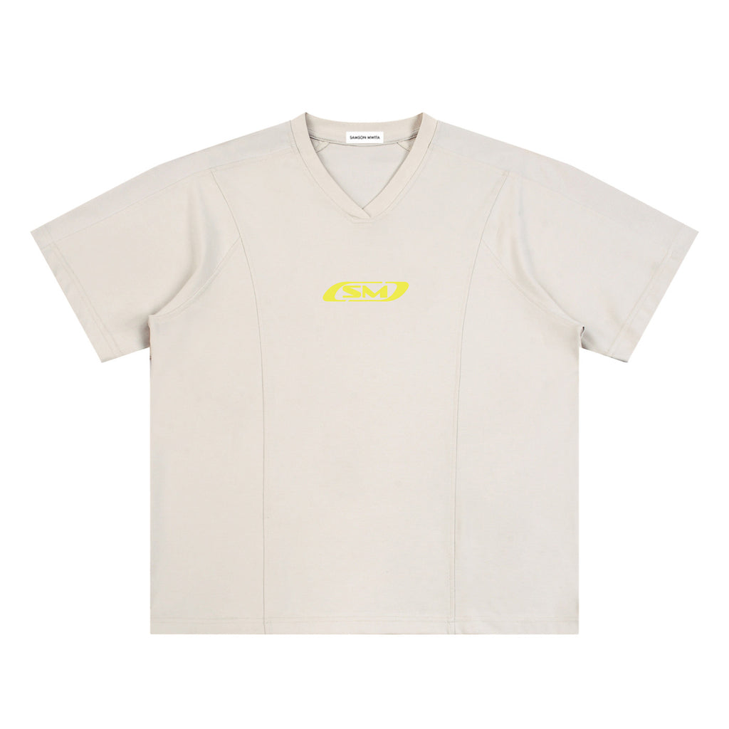 SM Motion T-shirt grey oat front