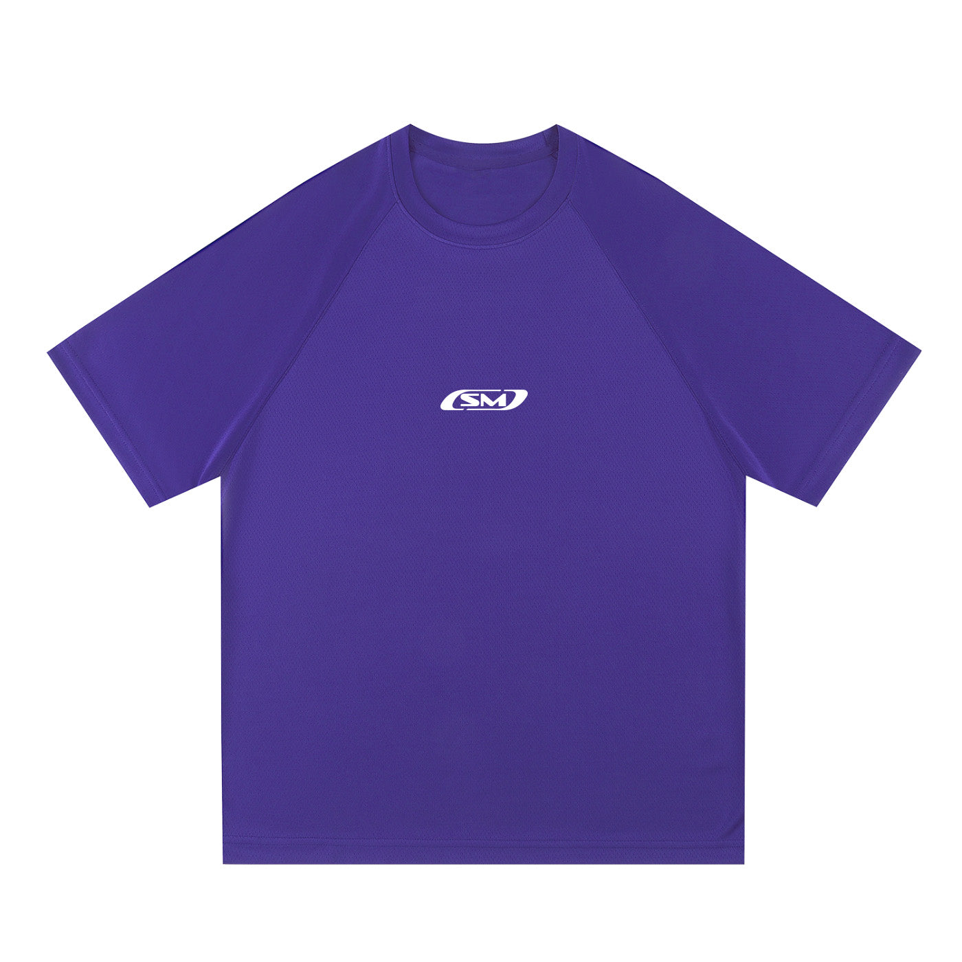 SM Motion Mesh T-shirt purple front