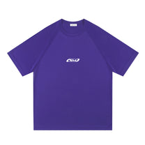 SM Motion Mesh T-shirt purple front