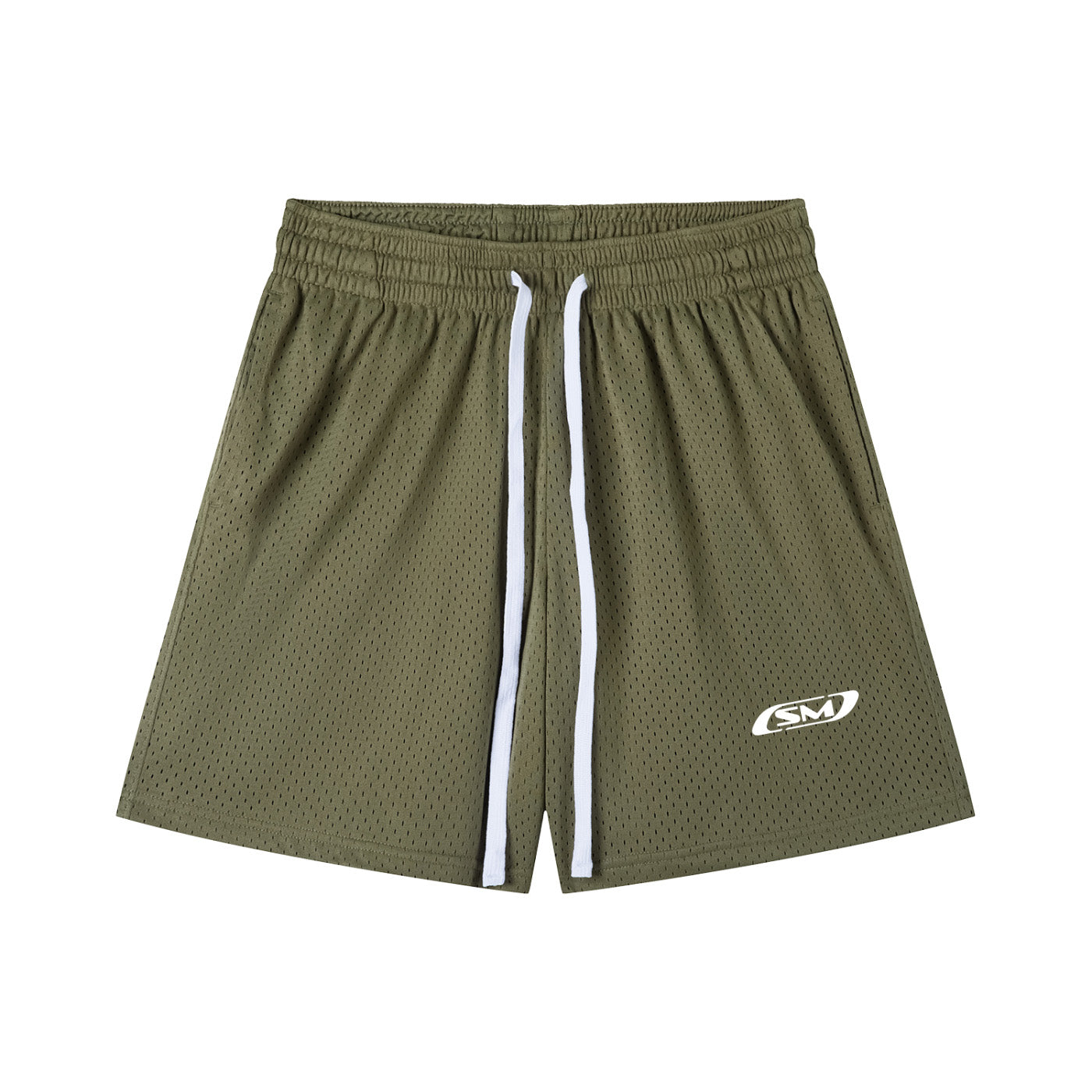 SM Motion Mesh Shorts khaki front