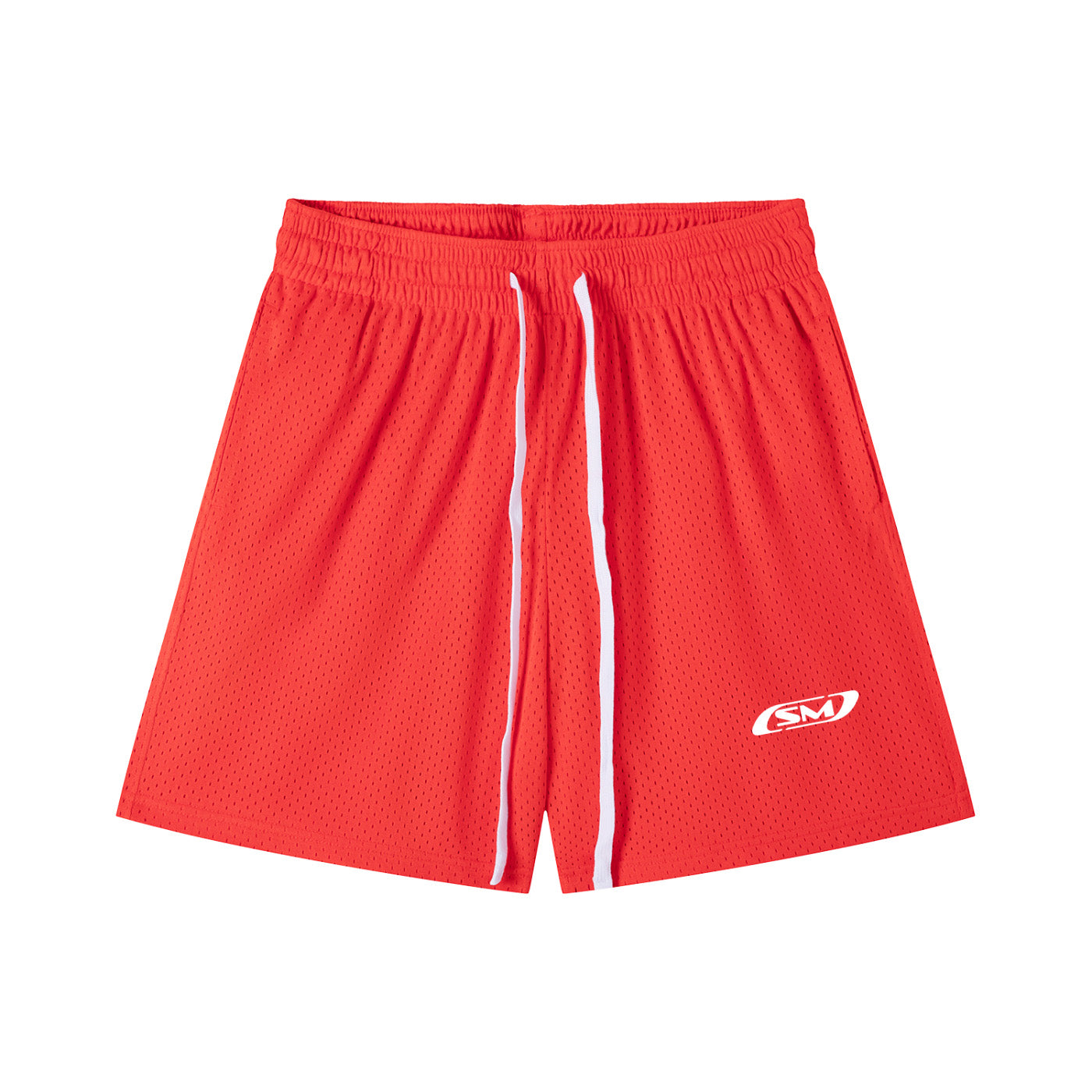 SM Motion Mesh Shorts red front