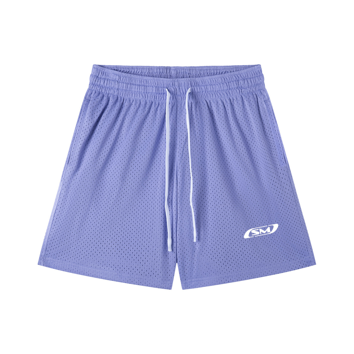 SM Motion Mesh Shorts violet front