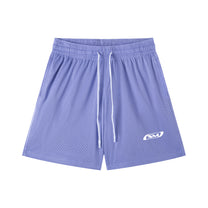 SM Motion Mesh Shorts violet front
