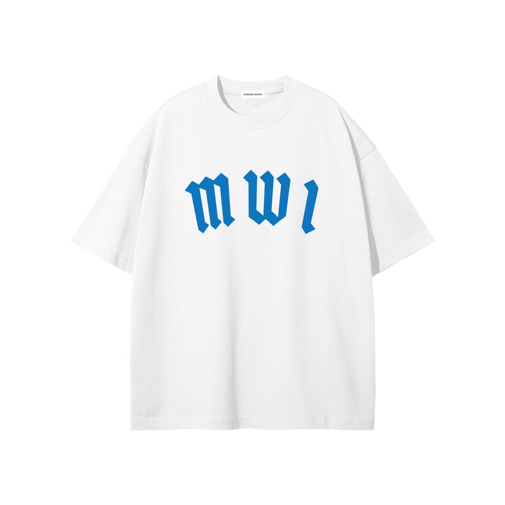 SM Script T-shirt white front