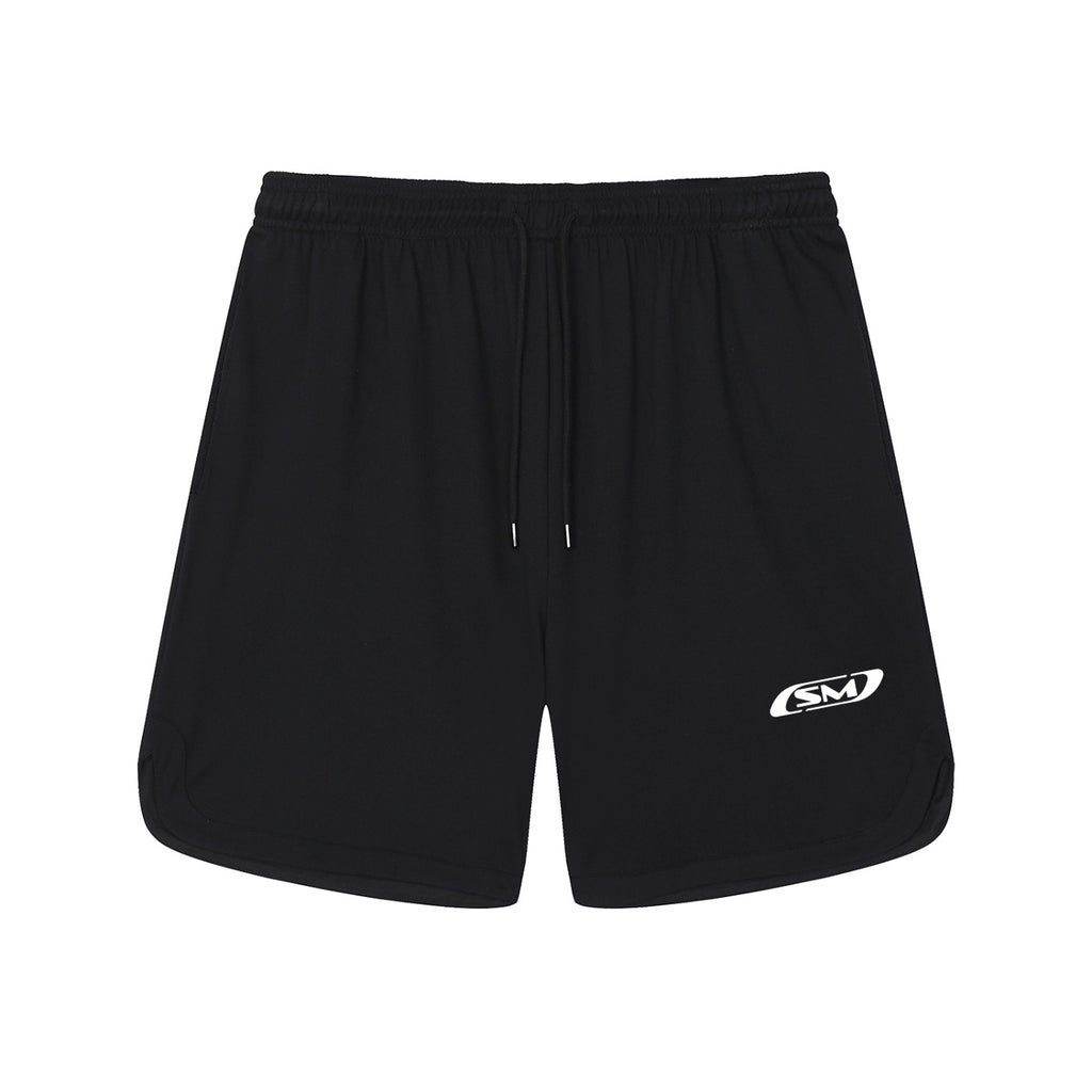 SM Motion Oversized Court Shorts black front