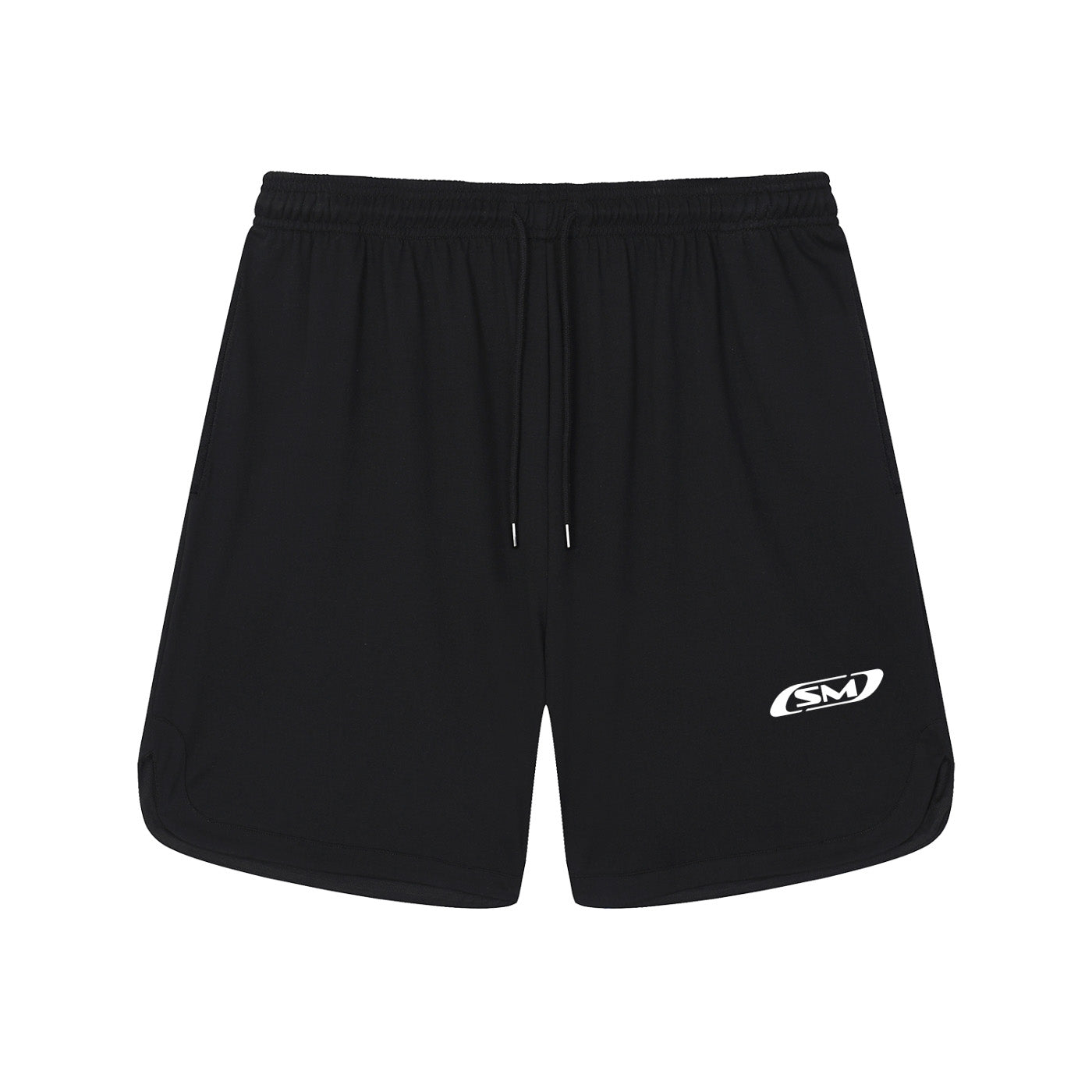 SM Motion Oversized Court Shorts black front