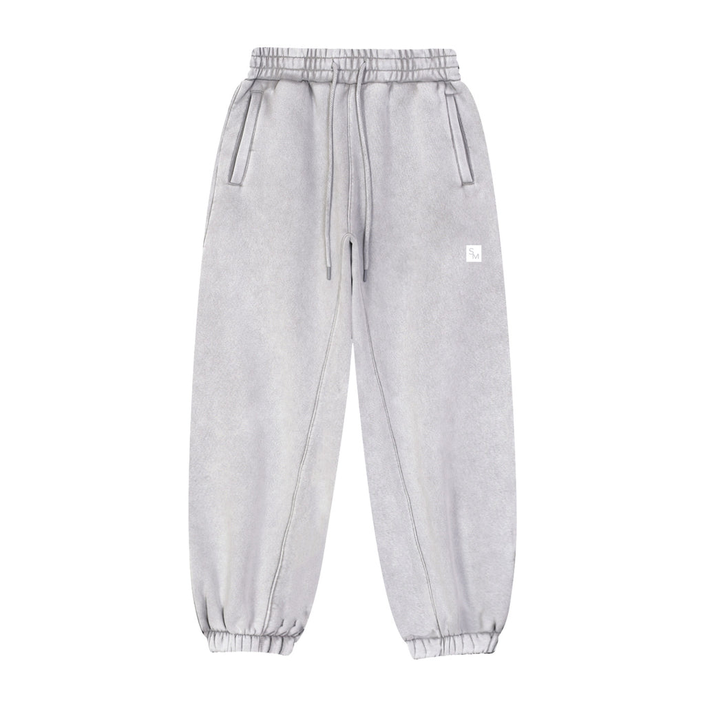 SM Sig. Jogger Sweatpants floral grey front