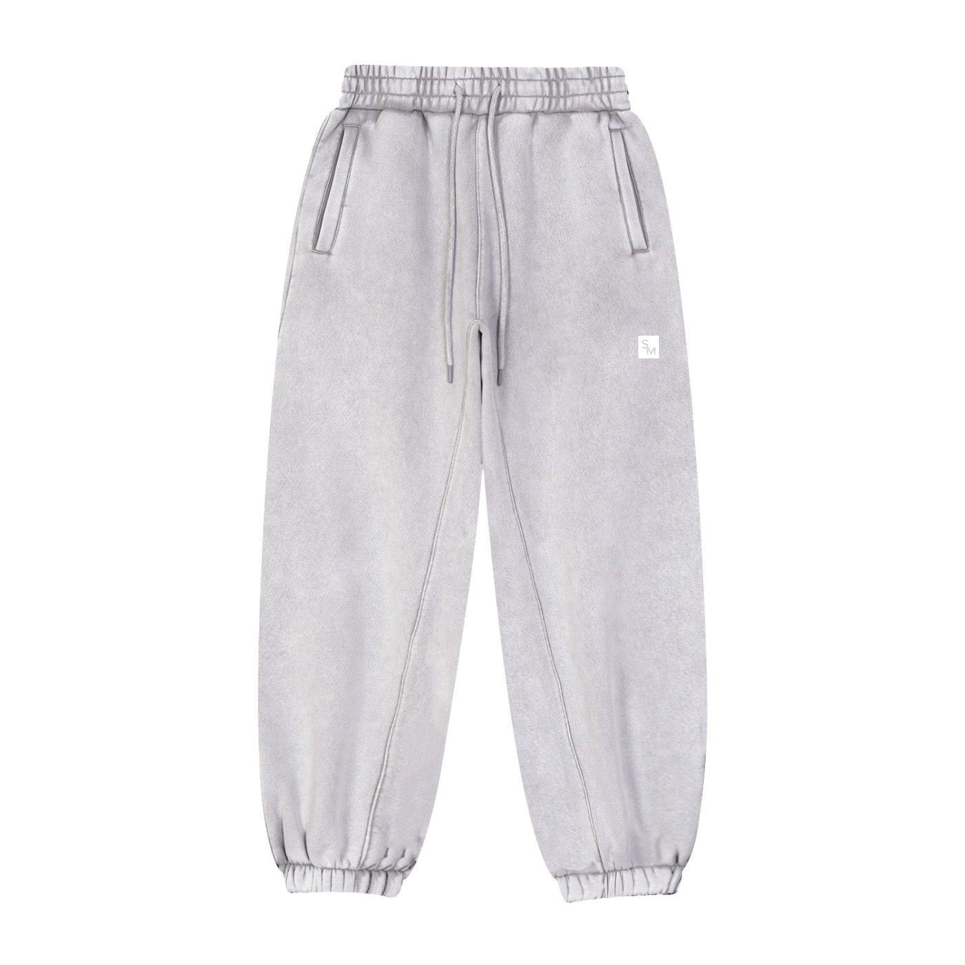 SM Sig. Jogger Sweatpants floral grey front