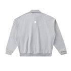 SM Sig. Fleece Polo Sweatshirt grey back