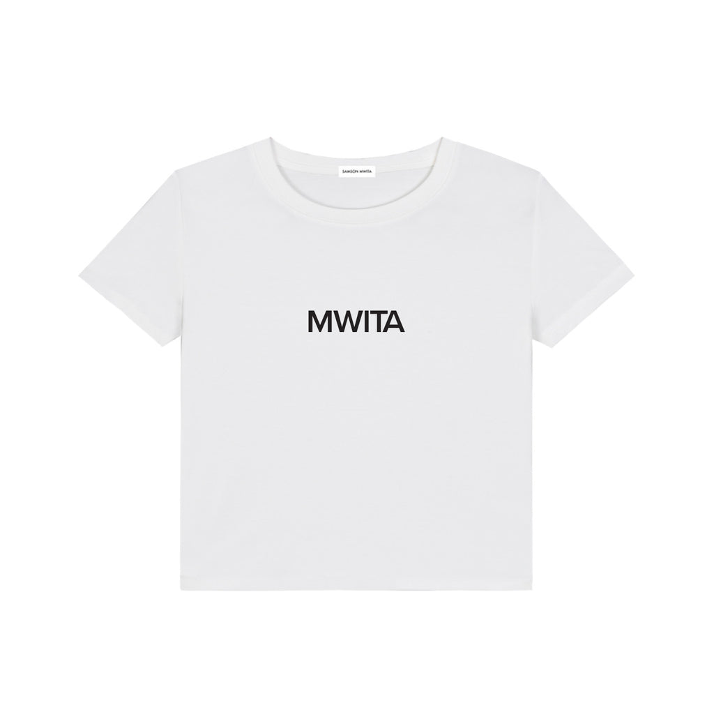 SM Logo T-shirt white front