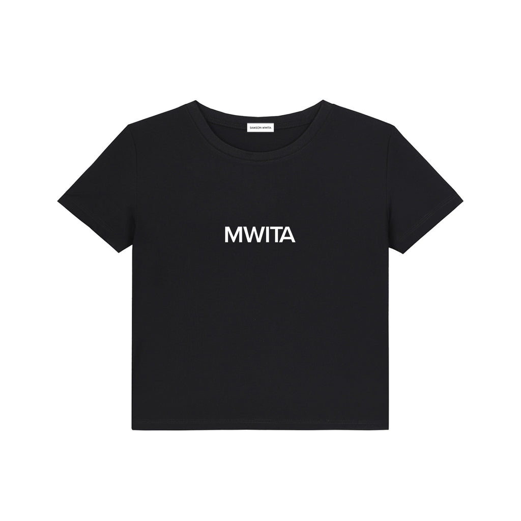 SM Logo T-shirt black front