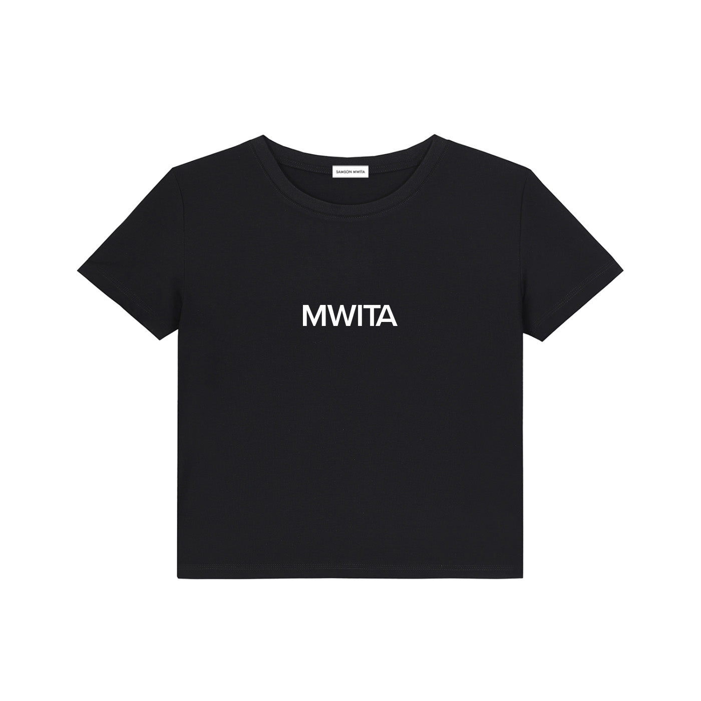SM Logo T-shirt black front