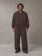 SM Meridian Espresso outfit, full-length front studio view, Look 1.