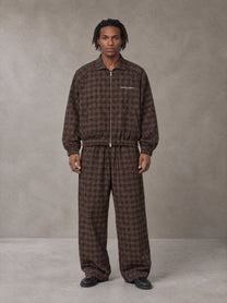 SM Meridian Espresso outfit, full-length front studio view, Look 1.