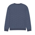 SM Jacquard Knitted Sweatshirt back