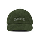 SM Corduroy Cap dark olive front