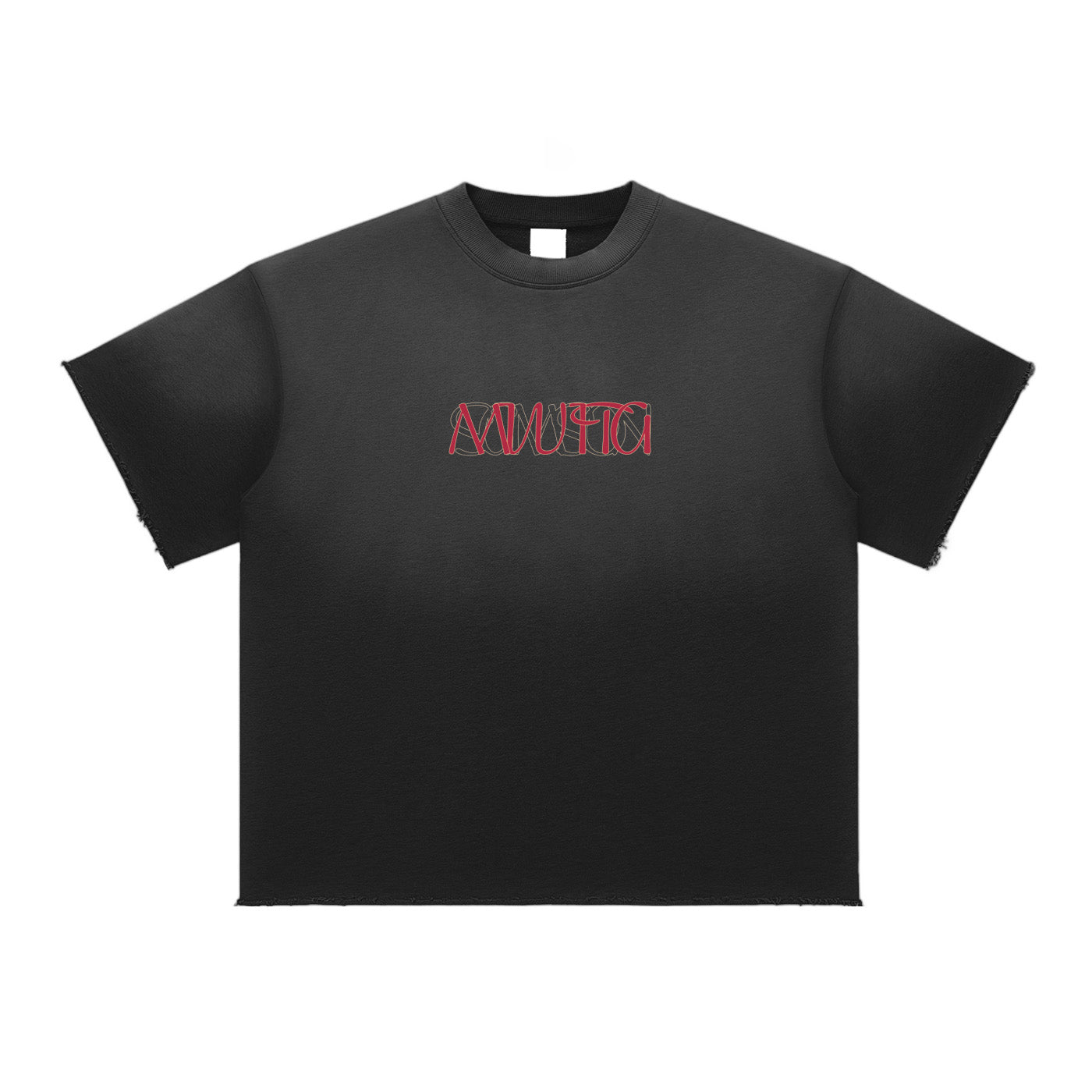 SM Echo Fleur T-shirt black front
