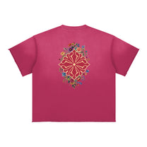SM Echo Fleur T-shirt pink back