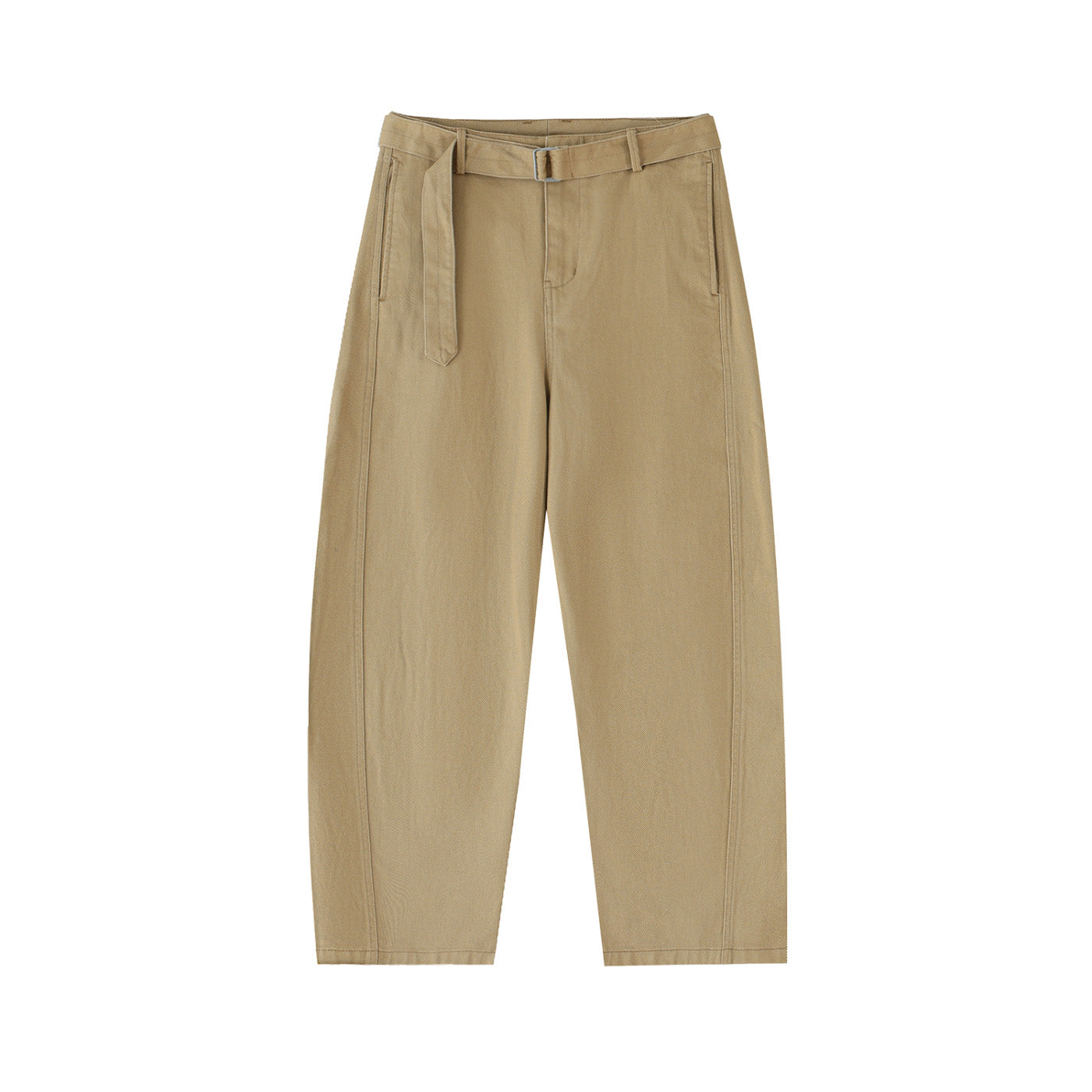 SM Eternal Fleur Belted Trousers camel front
