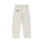 SM Eternal Fleur Belted Trousers off-white back