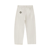 SM Eternal Fleur Belted Trousers off-white back