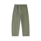 SM Eternal Fleur Belted Trousers khaki front
