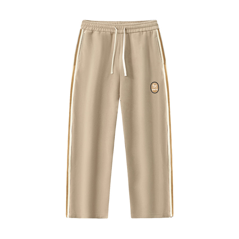 SM Insignia Track Trousers camel front