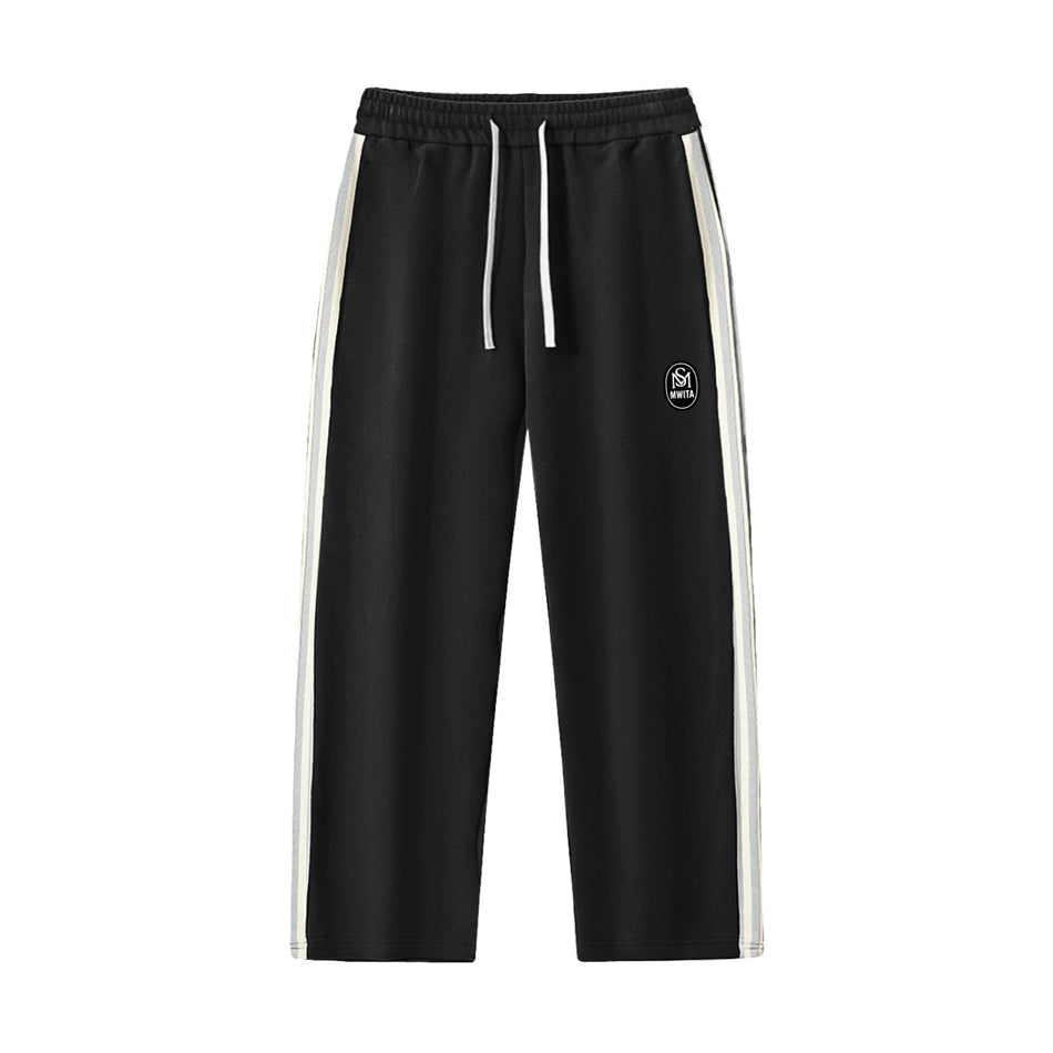SM Insignia Track Trousers – Contrast Stripe Joggers | SAMSON MWITA ...