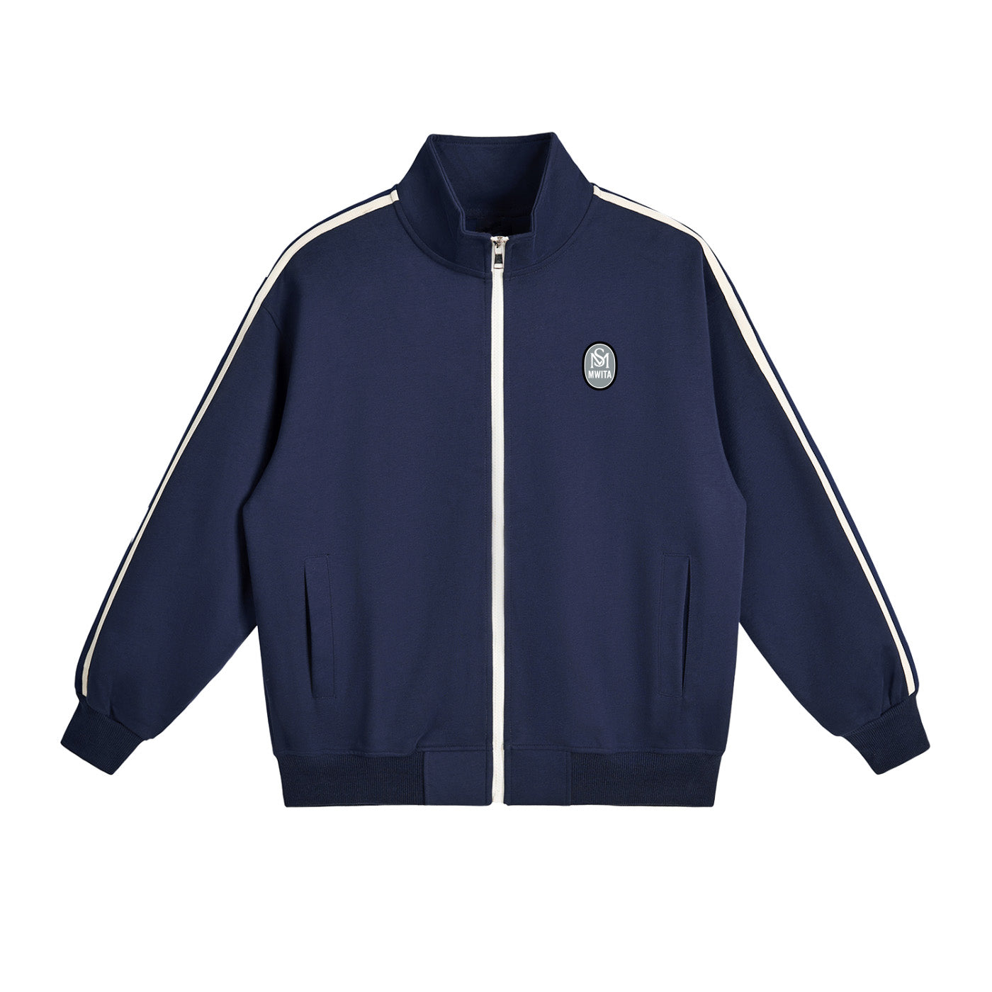 SM Insignia Track Jacket navy front