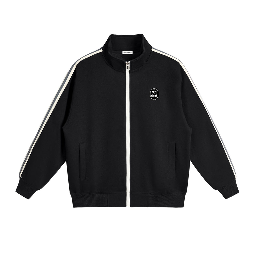 SM Insignia Track Jacket black front