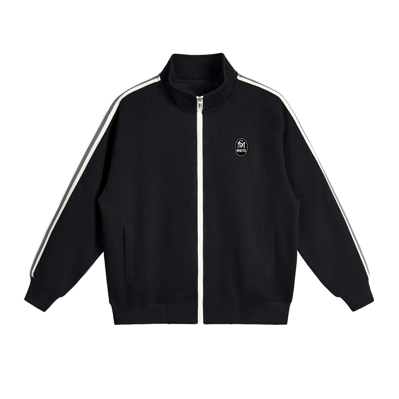 SM Insignia Track Jacket black front