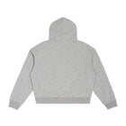 SM Sig. Plaid Zip Hoodie grey back